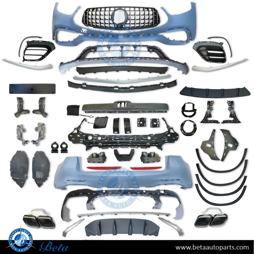 Body Kit Upgrade to AMG GLC63 for Normal AMG for Mercedes GLC-Class W253 2020-up models Body Kit Upgrade to AMG GLC63 for Normal AMG for Mercedes GLC-Class W253 2020-up models